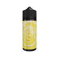 L'Cious Lemon Tart e-liquid 100ml shortfill bottle with lemon slice design on label.