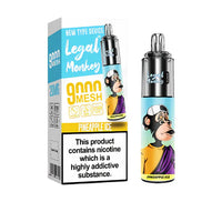 Legal Monkey 9000 Puff Disposable Vape Kit Pineapple Ice Flavour