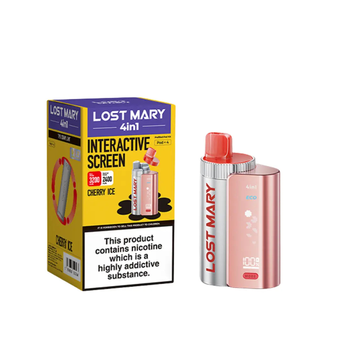 Lost Mary 4-in-1 Prefilled Vape Kit | 5.99 | 3200 Puffs Lost Mary 4-in-1 Prefilled Vape Kit | 5.99 | 3200 Puffs