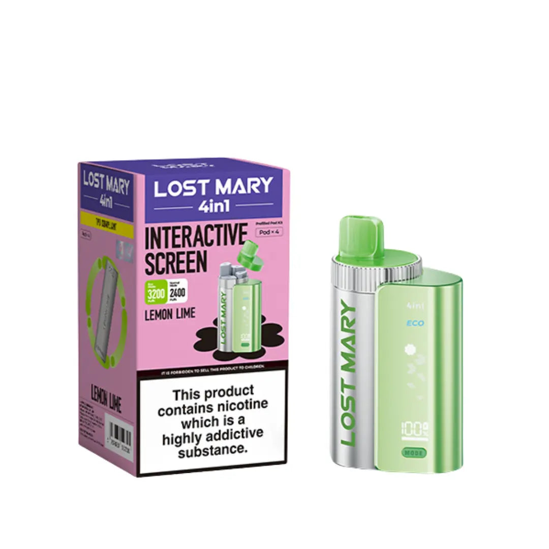 Lost Mary 4-in-1 Prefilled Vape Kit | 5.99 | 3200 Puffs Lost Mary 4-in-1 Prefilled Vape Kit | 5.99 | 3200 Puffs