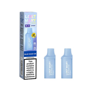 Lost Mary BM600 Blue Razz Ice Prefilled Replacement Pods
