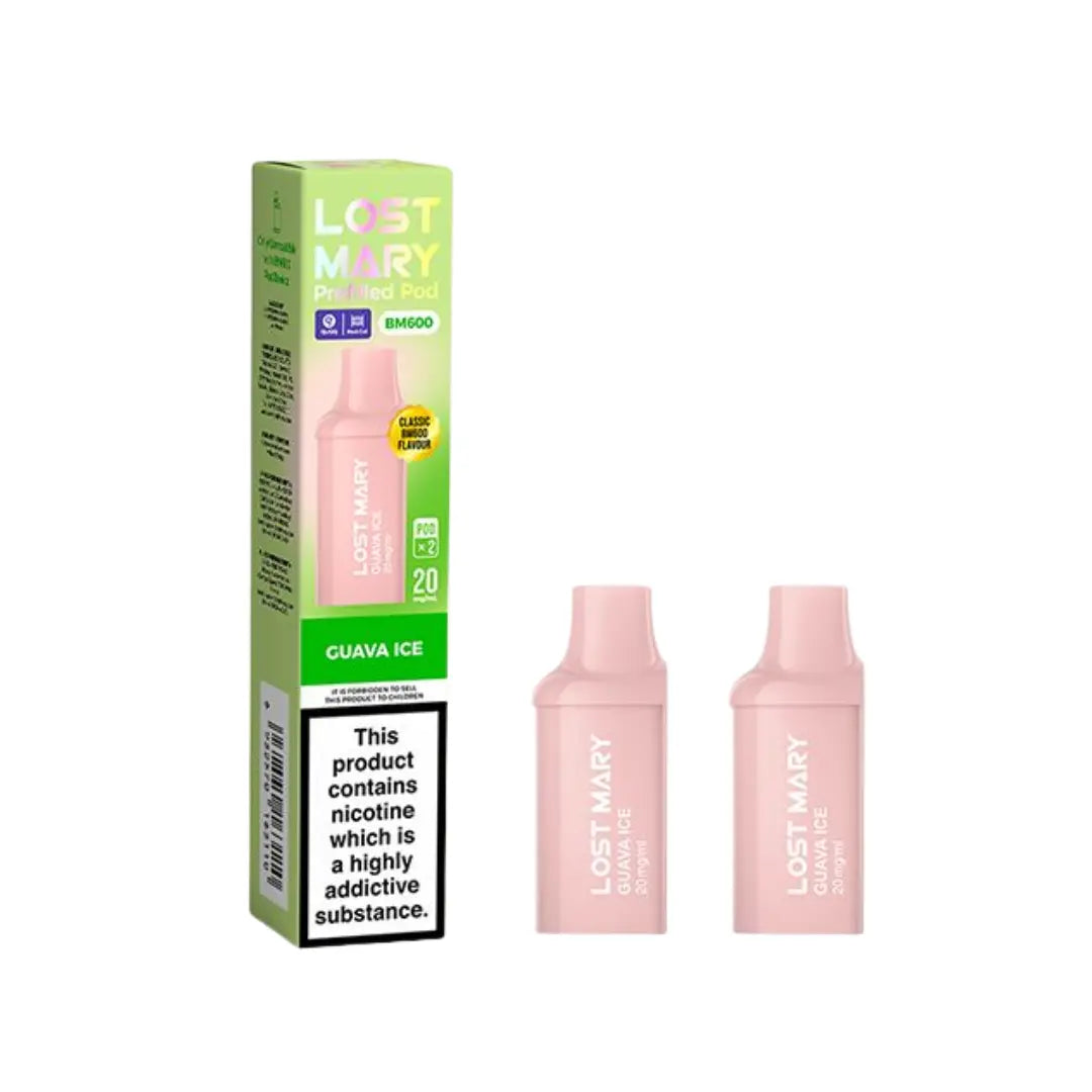 Lost Mary BM600 Guava Ice Refill Pods