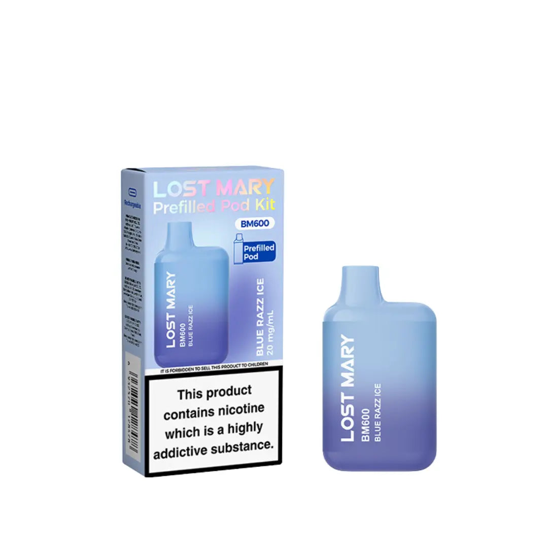 Lost Mary BM600 Prefilled Pod Kit | Rechargeable | 600 Puffs