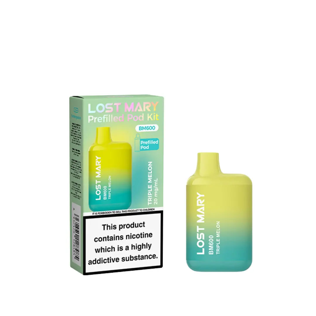 Lost Mary BM600 Prefilled Pod Vape Kit | Ecigone