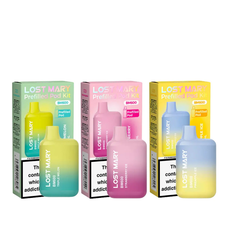 Lost Mary BM600 Prefilled Pod Vape Kit