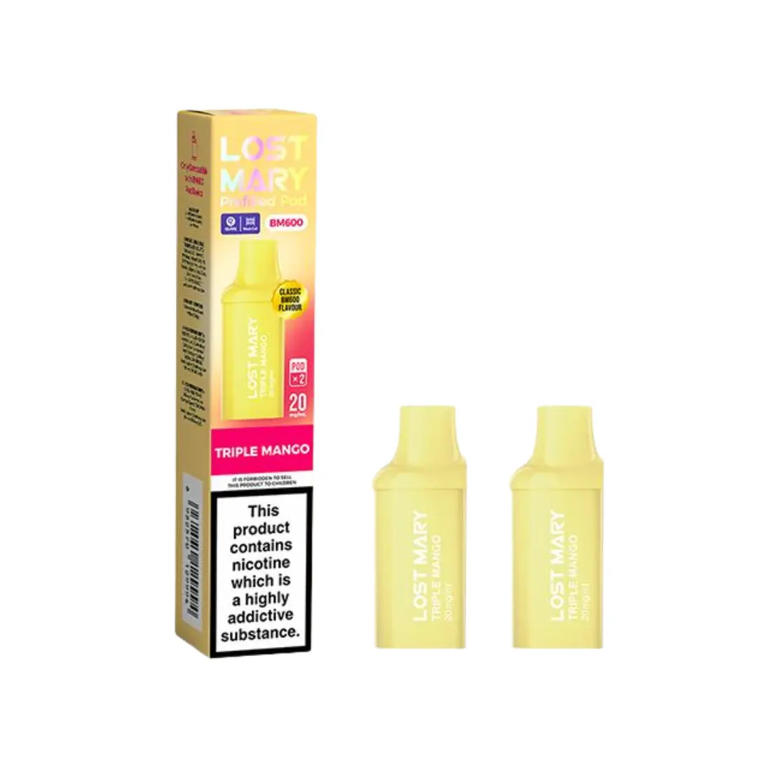 Lost Mary BM600 Triple Mango Pod Refills