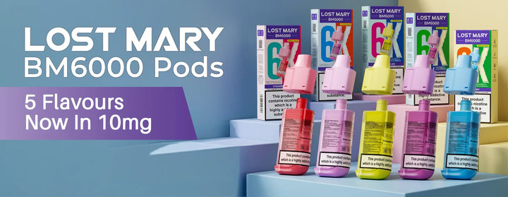 Shop Lost Mary BM6000 Refill Pods