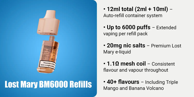 Lost Mary BM6000 Pods