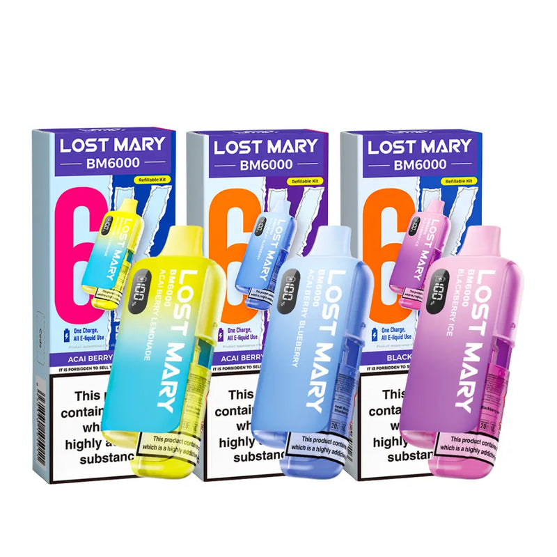 Lost Mary BM6000: The Clever Solution to the UK Vape Ban Lost Mary BM6000: The Clever Solution to the UK Vape Ban