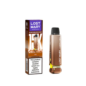 Lost Mary refill pods engineered for Nera 30K combining high capacity e-liquid with flavour performance Cola Flavour 