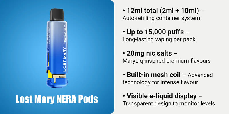 Lost Mary Nera 30K Pods