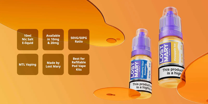 More Choice with the New Lost Mary Liquid