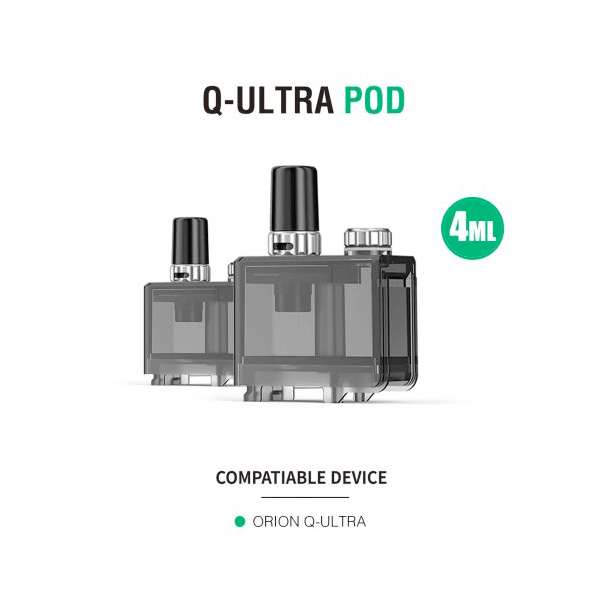 Lost Vape Q-Ultra Pod, 4ml capacity, compatible with Orion Q-Ultra.