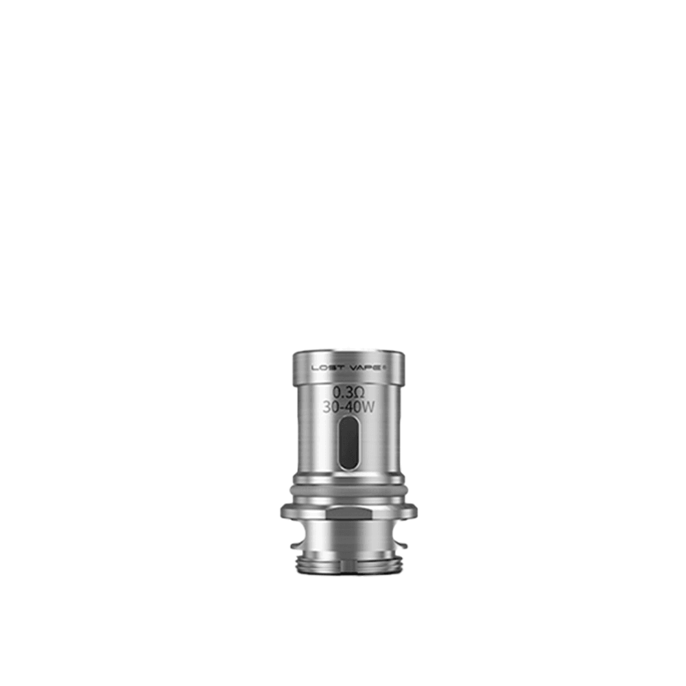 Lost Vape Ultra Boost V2 replacement coil, silver, 0.3 ohm, 30-40W range.