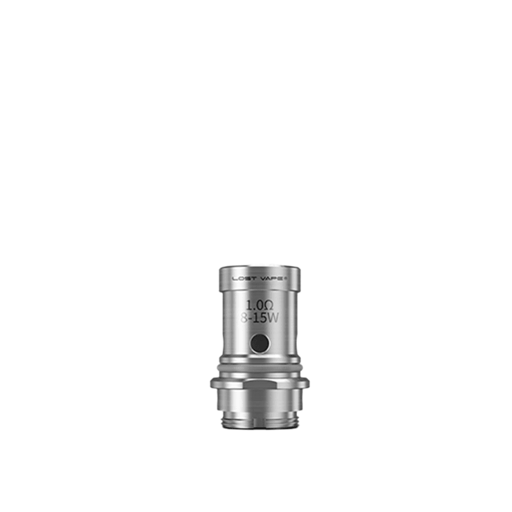 Lost Vape Ultra Boost V2 replacement coil, silver, for e-cigarettes.