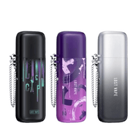 Three Lost Vape Ursa Cap Pod Kits in black, purple, and silver with stylish designs.