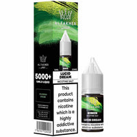 Al Fakher 10ml Nic Salt Lucid Dream e-liquid bottle and box packaging