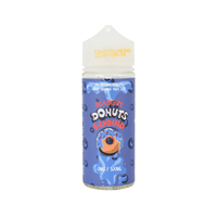 Blueberry Donuts e-liquid by Marina Vapes, 100ml bottle with a vibrant blue label.