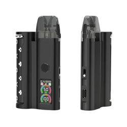 Mechvape The X Side by Side Pod Vape Kit in 3 different colours - Full Black - Titanium SS - Pink     