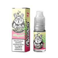 Momo Salt Elderpomme e-liquid box and bottle, 20mg, with colourful branding.