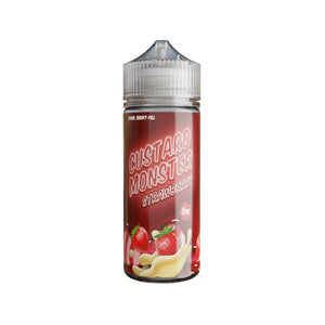 Monster Vape Custard Monster 100ml Shortfill E-liquid in Strawberry Flavour