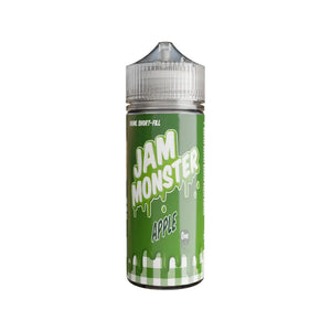 Monster Vape Jam Monster 100ml Shortfill E-liquid in Apple Flavour