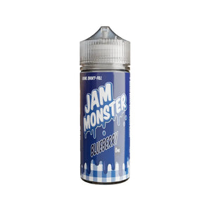 Monster Vape Jam Monster 100ml Shortfill E-liquid in Blueberry Flavour