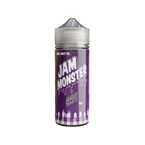 Monster Vape Jam Monster 100ml Shortfill E-liquid in Grape Flavour