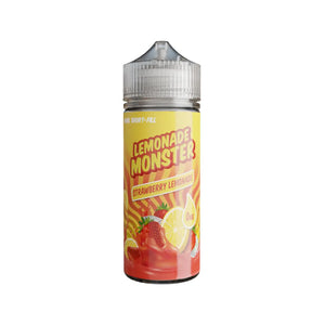 Monster Vape Lemonade Monster 100ml Shortfill E-liquid in Strawberry Lemonade Flavour