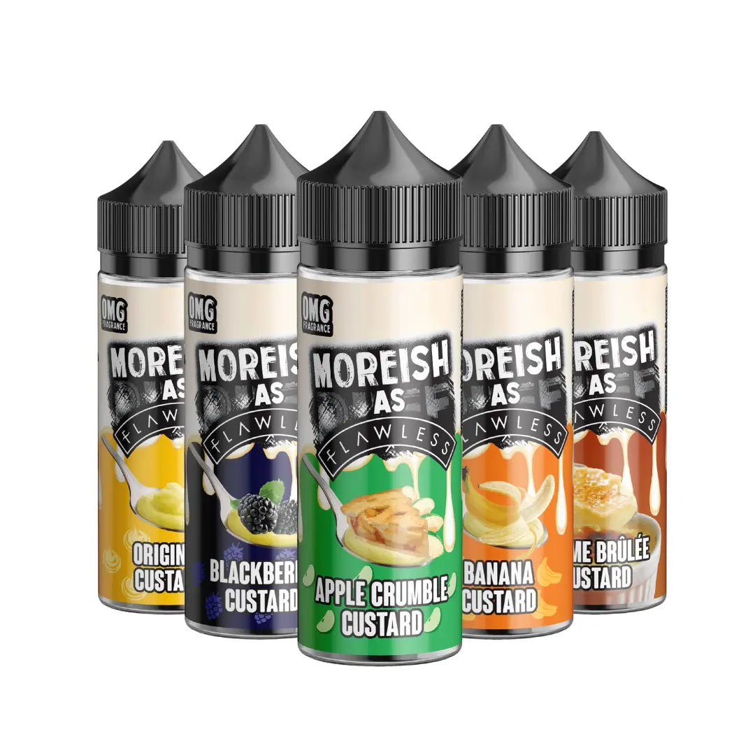 Moorish Puff Morish as Flawless Custard 100ml Shortfill E Liquid