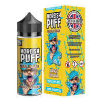 Moreish Puff Manju Man 100ml Shortfill Mango Banana Flavour - Great With Sub Ohm Tanks