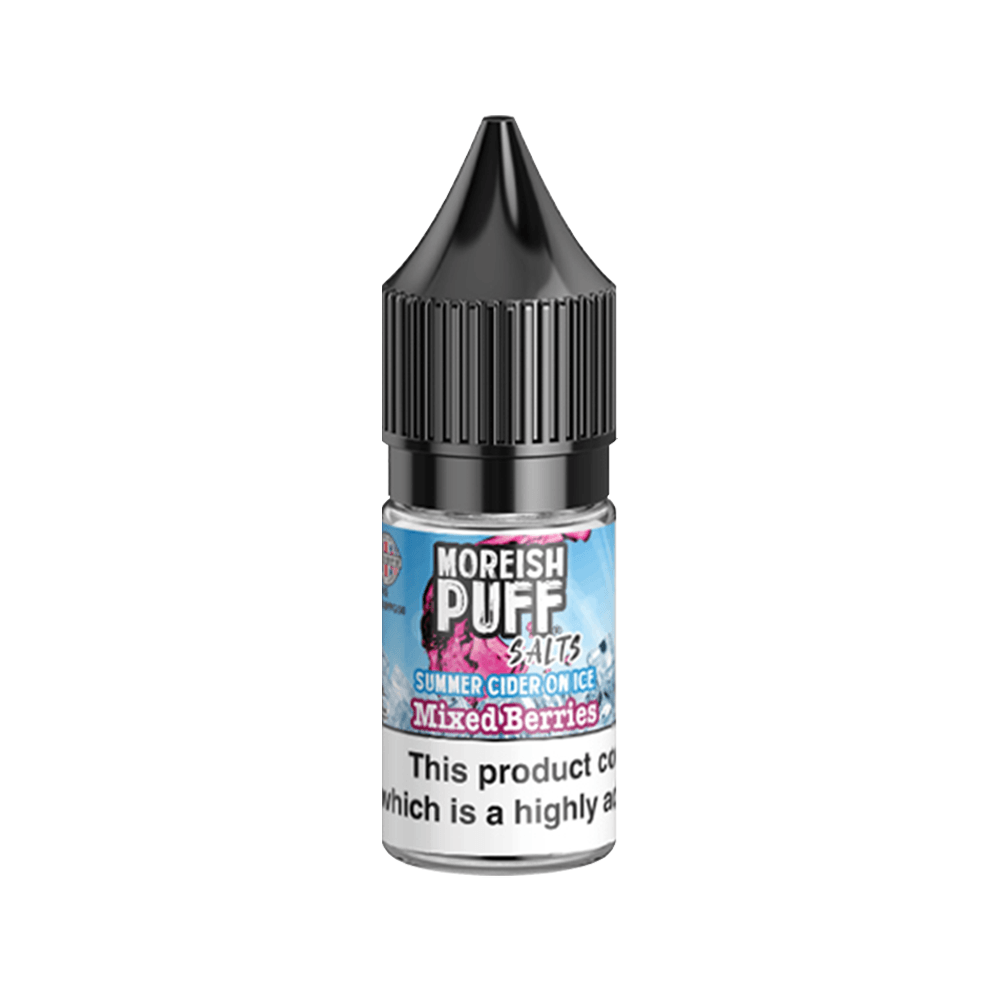 Moreish Puff Summer Cider On Ice 10ml Salts - Salt - Ecigone Vape Shop UK