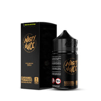 Nasty Juice Tobacco Bronze Blend vape juice bottle and box, caramel tobacco flavour, 50ml shortfill.