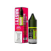 Nasty Juice 10ml Salt Nicotine, Cherry Berry ice flavour, with packaging.