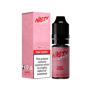 Nasty Salt Reborn Trap Queen Flavour 10ml Nic Salt E-liquid perfect for Refillable Vape Kits