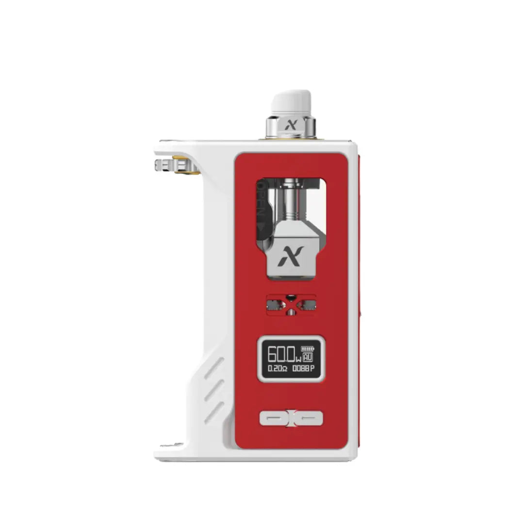 Nevoks Bellato AIO Kit in red and white with digital display and branded logo.