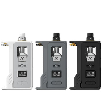 Three Nevoks APX S1 AIO kits in white, grey, and black with a digital display.