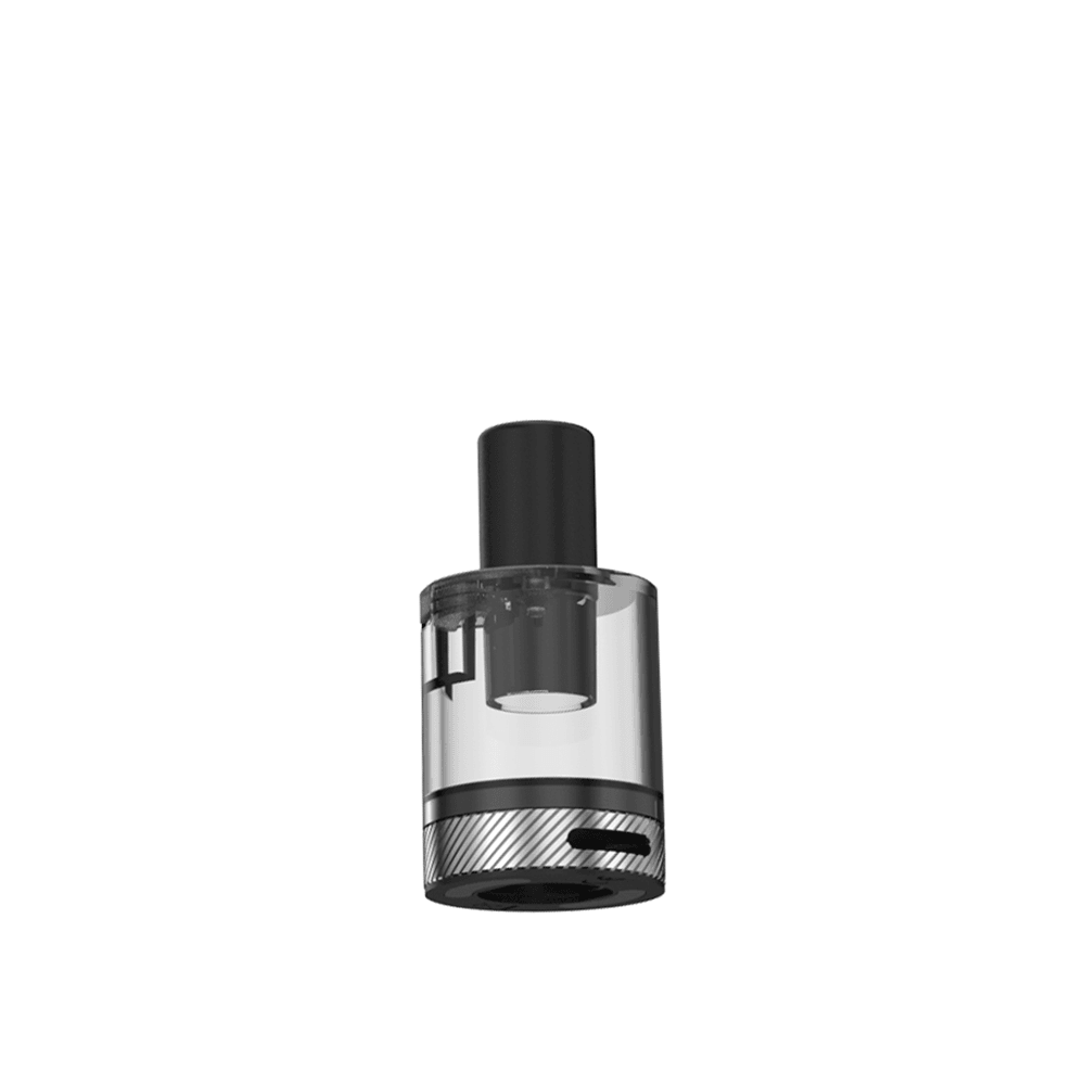 Clear vape pod with a black mouthpiece, suitable for the Nevoks Veego 80 device.