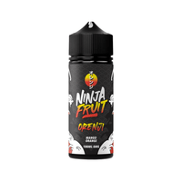 Ninja Fruit Orenji vape juice bottle, 100ml, mango orange flavour.