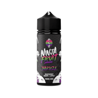 Ninja Fruit Yakuza e-liquid bottle, raspberry, grape, apple flavour, by Vape Distillery.