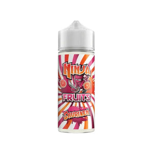 Ninja Fruits Shuriken Flavour 100ml Shortfill E liquid by DK Perfect for Sub-ohm Vape Kits & Sub-ohm Vape Tanks