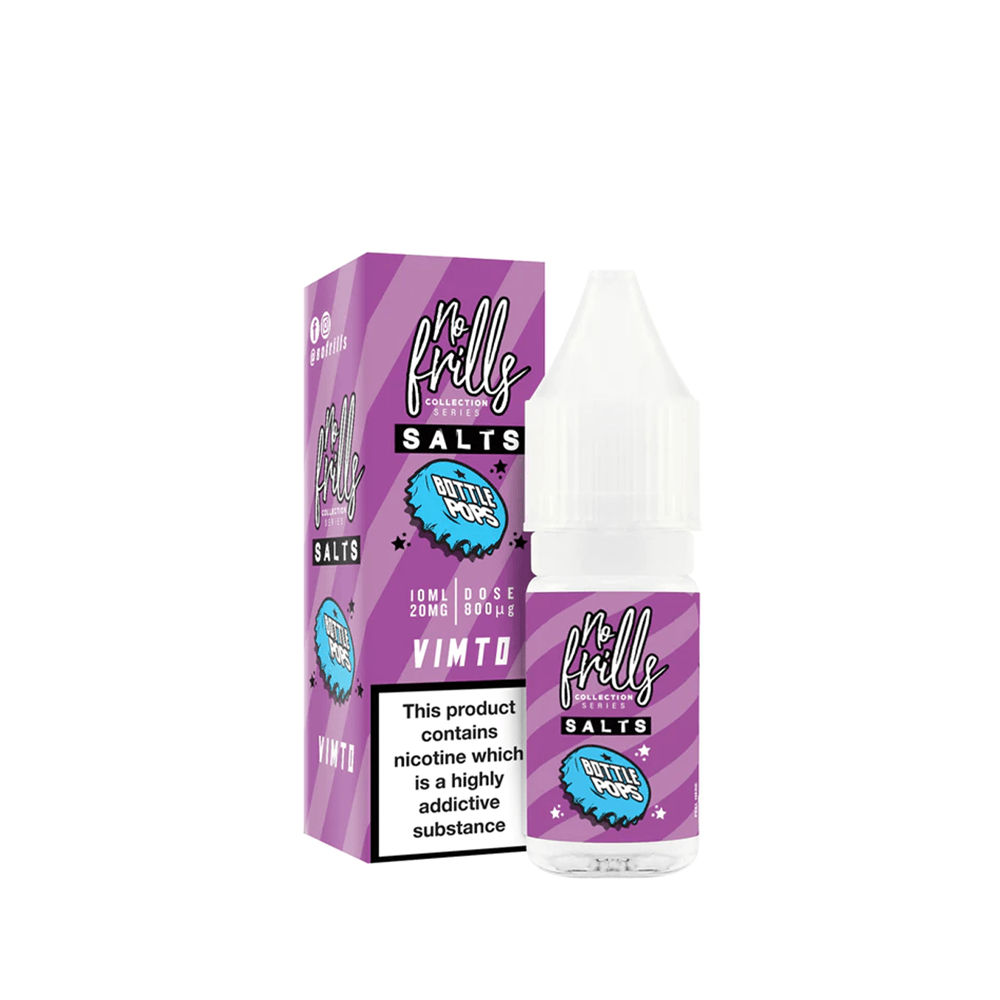 No Frills Bottle Pops 10ml Salts - Salt - Ecigone Vape Shop UK