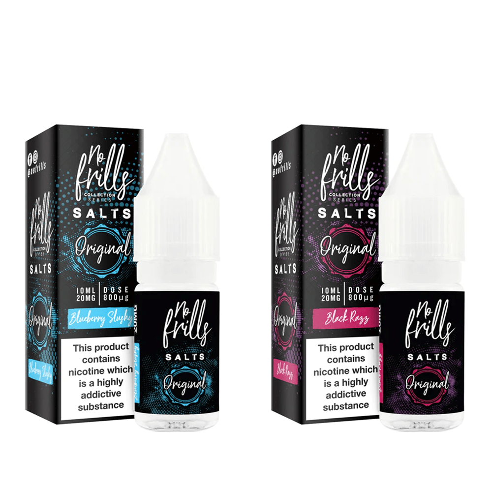 No Frills Originals 10ml Salts - Salt - Ecigone Vape Shop UK