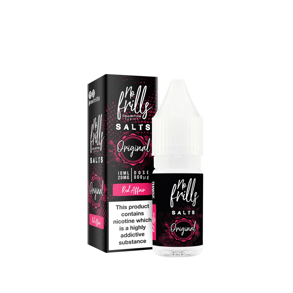 No Frills Originals 10ml Salts - Salt - Ecigone Vape Shop UK