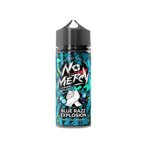No Mercy Blue Razz Explosion Flavour 100ml Shortfill by Fantasi great for Sub-ohm Vape Kits & Sub-ohm Vape Tanks