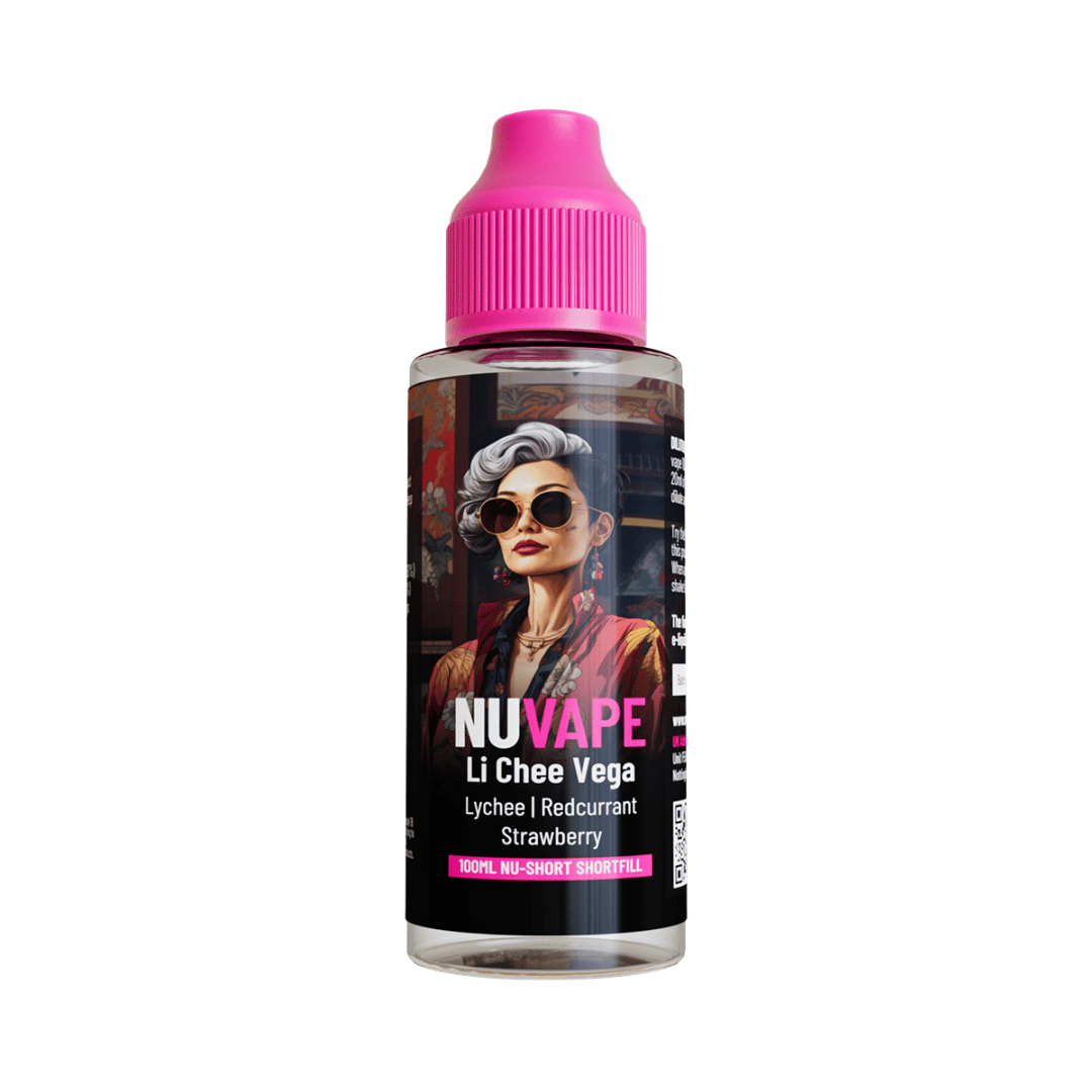 NU VAPE E-Liquid 100ml Shortfill