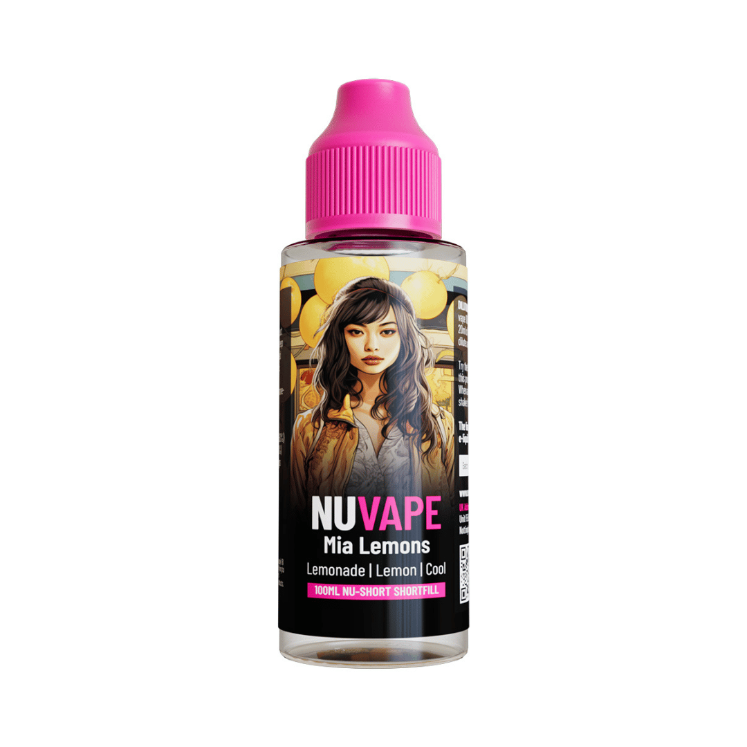 NU VAPE E-Liquid 100ml Shortfill