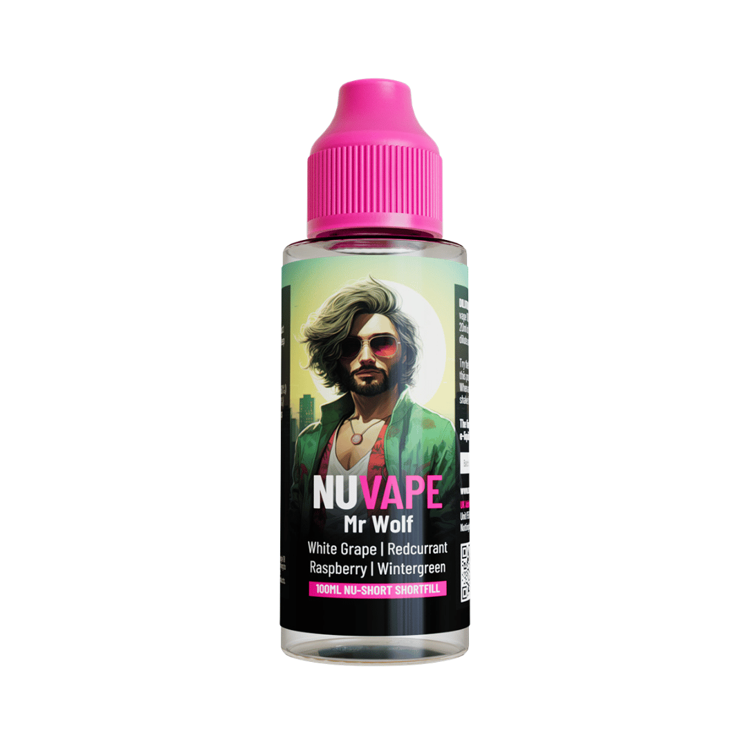 NU VAPE E-Liquid 100ml Shortfill