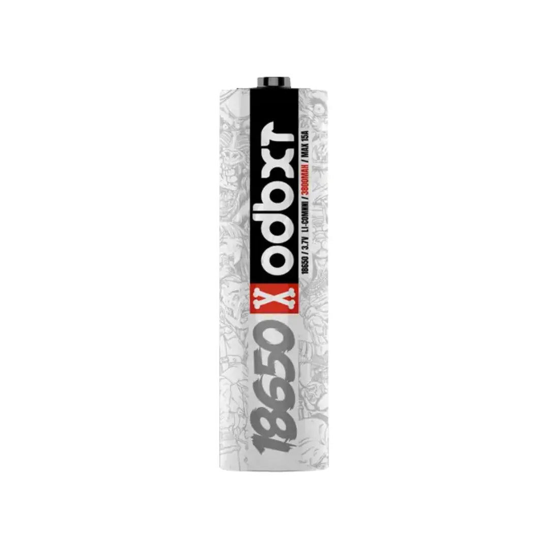 ODBXT 3800mAh 18650 Battery Front Facing