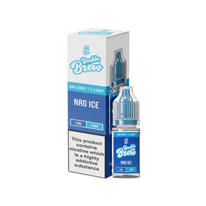 Ohm Brew Double Brew NRG Ice Flavour 10ml Nic Salt E-liquid perfect for Refillable Vape Kits